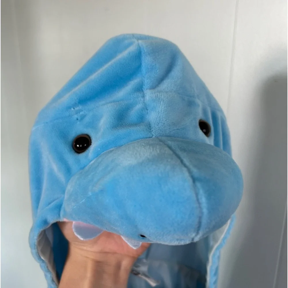 Shark Costume Size 0-6 Months Infant Baby Shark Ocean Water Animal Dress Up NWT